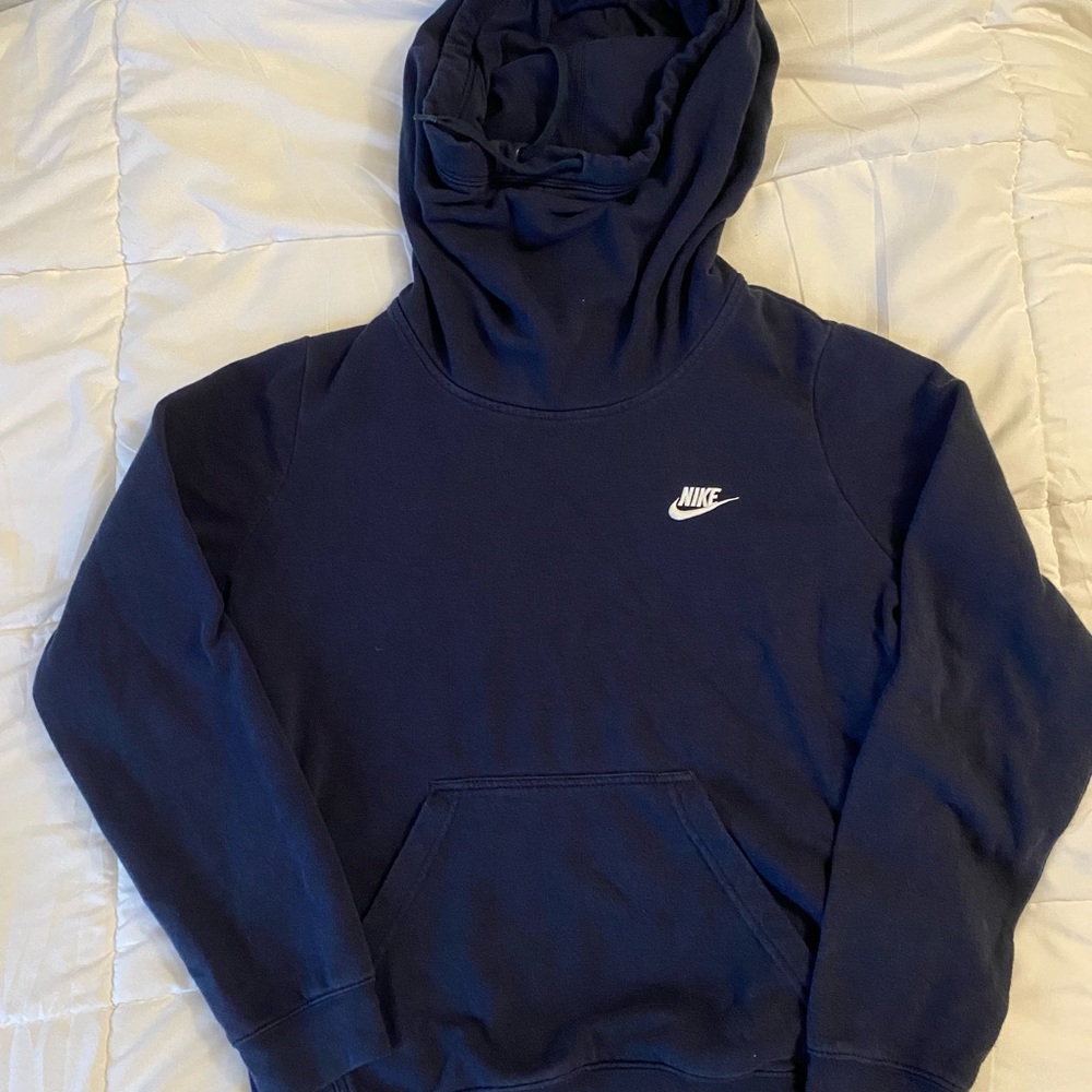 navy blue nike hoodie